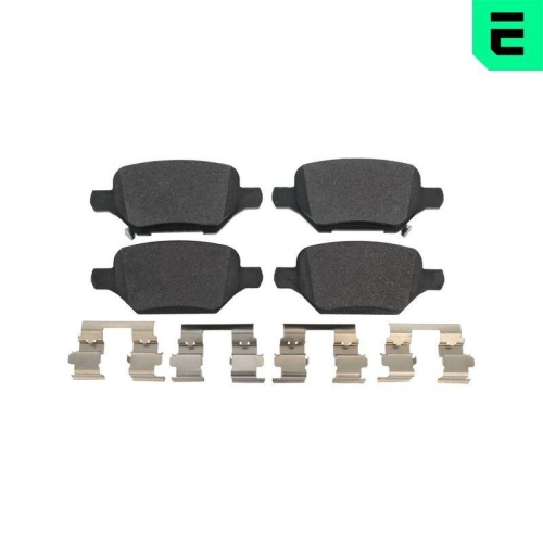 OPTIMAL Bremsbelagsatz, Scheibenbremse BP-12814