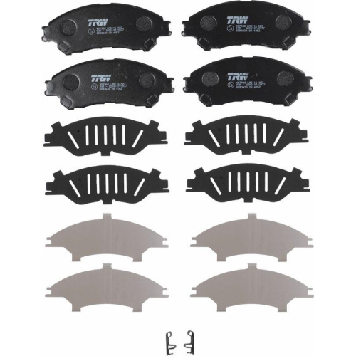 TRW Bremsbelagsatz, Scheibenbremse GDB3633