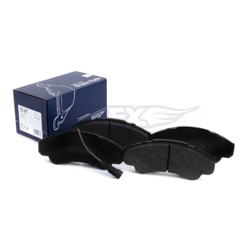 TOMEX Brakes Bremsbelagsatz, Scheibenbremse TX 12-47
