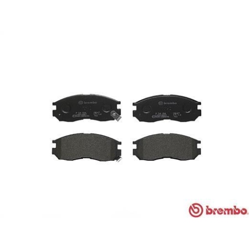 BREMBO Bremsbelagsatz, Scheibenbremse PRIME LINE P 54 014