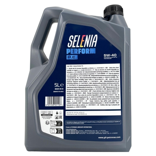 Motor&ouml;l Motoren&ouml;l SELENIA PERFORM 5W-40 5 Liter 70652M12EU
