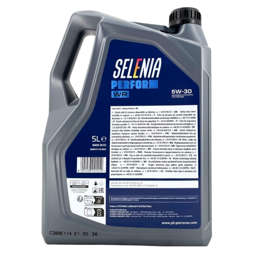 Motor&ouml;l Motoren&ouml;l SELENIA PERFORM 5W-30 5 Liter 70653M12EU