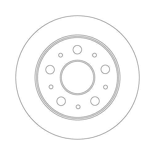 TRW Bremsscheibe DF4245