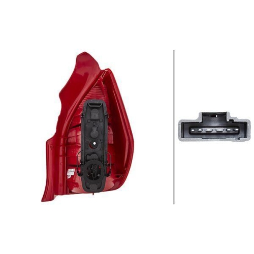 HELLA Heckleuchte 2VP 354 030-031