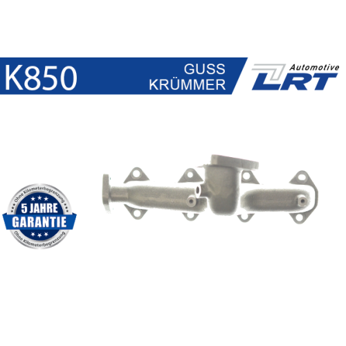 LRT Kr&uuml;mmer, Abgasanlage K850