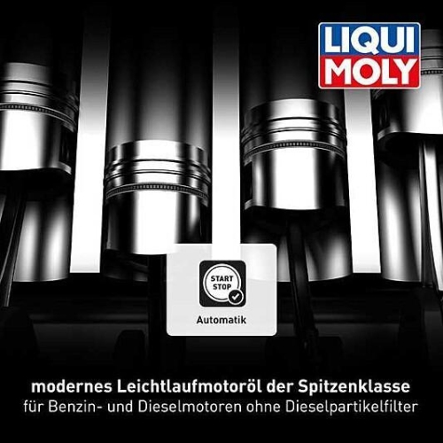 Liqui Moly Motoröl Leichtlauf High Tech, 5W-40, 20-Liter Kanister - Art.Nr. 3867