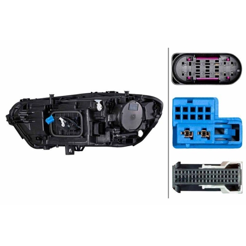 HELLA Hauptscheinwerfer 1EX 015 086-421