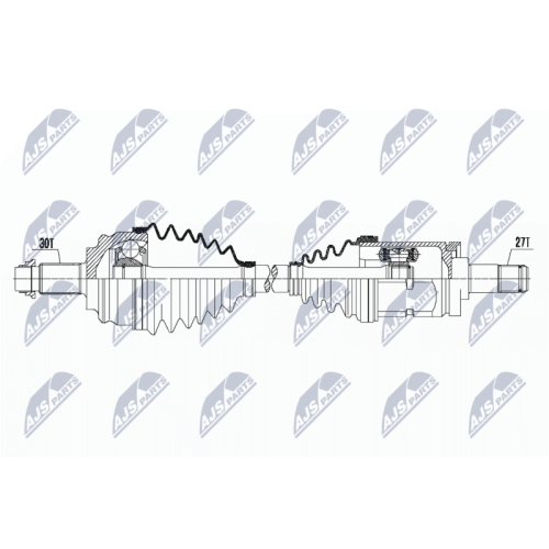 NTY Antriebswelle NPW-BM-115