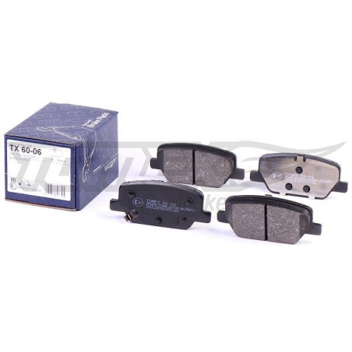 TOMEX Brakes Bremsbelagsatz, Scheibenbremse TX 60-06