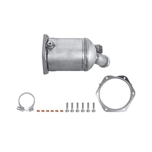 HELLA Ru&szlig;-/Partikelfilter, Abgasanlage Easy2Fit &ndash; PARTNERED with Faurecia 8LG 366 071-141