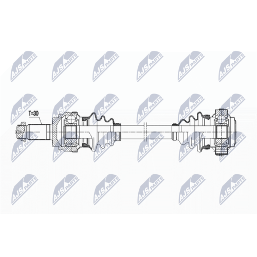 NTY Antriebswelle NPW-BM-073