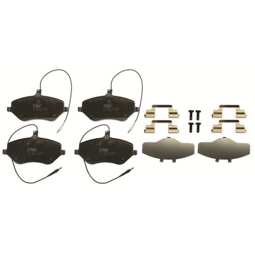 TRW Bremsbelagsatz, Scheibenbremse GDB1663