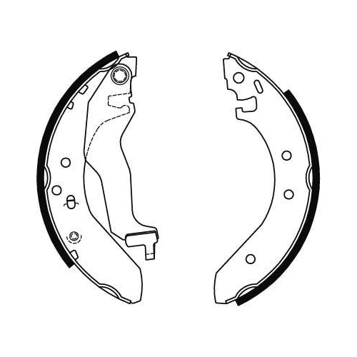 TRW Bremsbackensatz GS6246