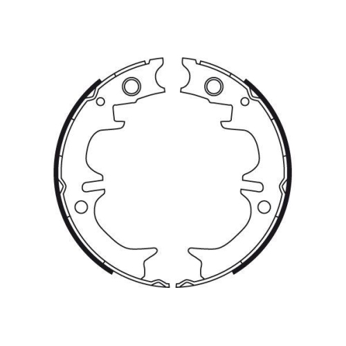 TRW Bremsbackensatz, Feststellbremse GS8714
