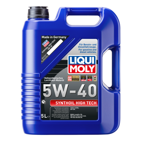 Liqui Moly Synthoil High Tech, 5W-40 Motor&ouml;l, 20-Liter 4 Kanister, Art.Nr. 1307