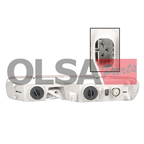 AIC Nebelschlussleuchte OLSA Aftermarket, original Ersatzteil 72353