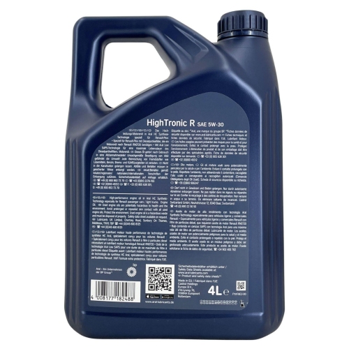 Aral Motor&ouml;l Motoren&ouml;l HighTronic R 5W-30 4 Liter Kanister 15F45A