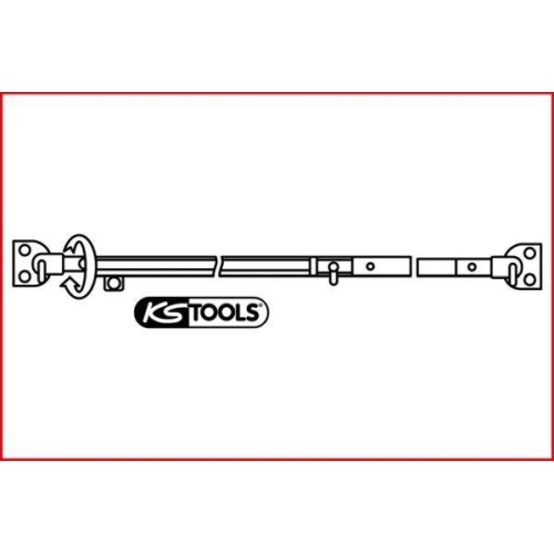 Spanner f&uuml;r Richtarbeiten, 1000-1200 mm KS TOOLS 700.1445