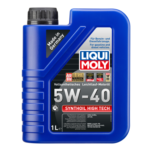 Liqui Moly Synthoil High Tech, 5W-40 Motor&ouml;l, 3-Liter Kanister, Art.Nr. 1306