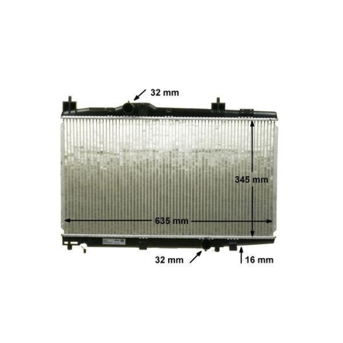 MAHLE Kühler, Motorkühlung BEHR *** PREMIUM LINE *** CR 2017 000P