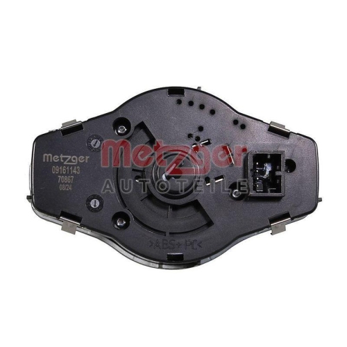 METZGER AUTOTEILE Schalter, Hauptlicht ORIGINAL ERSATZTEIL GREENPARTS 09161143