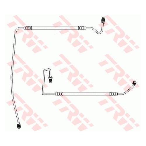 TRW Bremsschlauch PHD1169