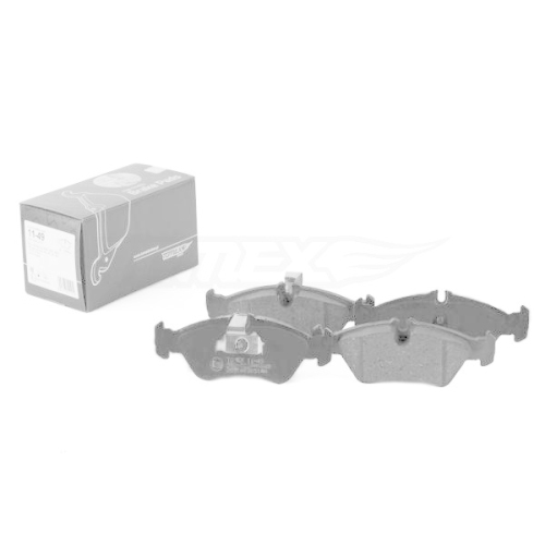 TOMEX Brakes Bremsbelagsatz, Scheibenbremse TX 11-49