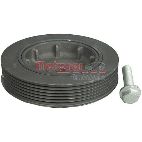 METZGER AUTOTEILE Riemenscheibe, Kurbelwelle COMPETENCE KIT 6400006