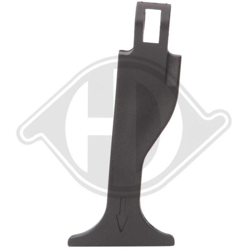 DIEDERICHS Griff, Motorhaubenentriegelung 1671026