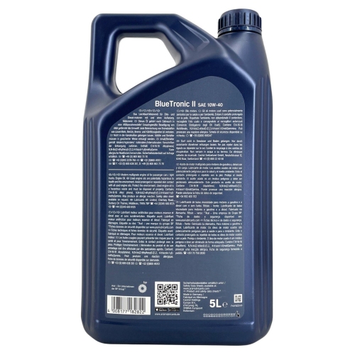 Aral Motor&ouml;l Motoren&ouml;l BlueTronic II 10W-40 - 5 Liter Kanister 15F471