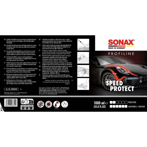 SONAX PROFILINE SpeedProtect Lack Politur, 1 Liter 02884050