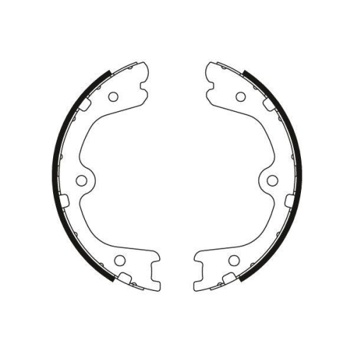 TRW Bremsbackensatz, Feststellbremse GS8791