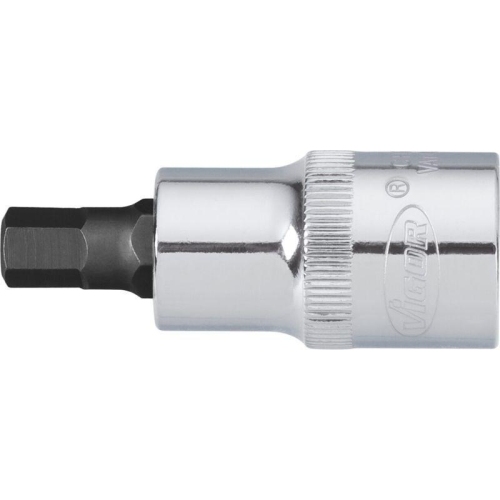 VIGOR Innensechskant Schraubendreher Einsatz 1/2 Zoll 4kt hohl 8mm V2104