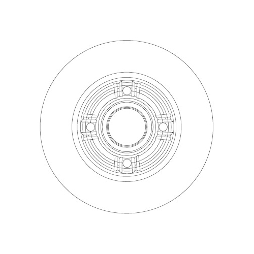 TRW Bremsscheibe DF4274S