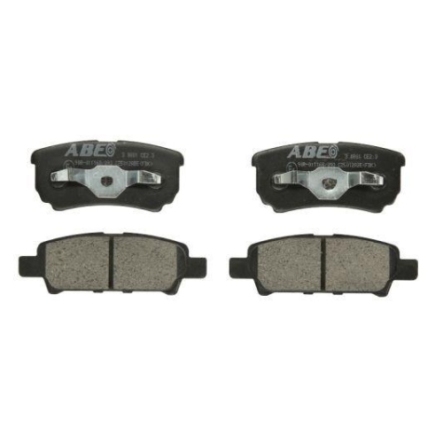 ABE Bremsbelagsatz, Scheibenbremse C25012ABE