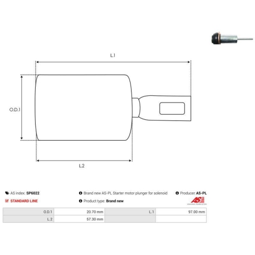 AS-PL Reparatursatz, Starter AS SP6022