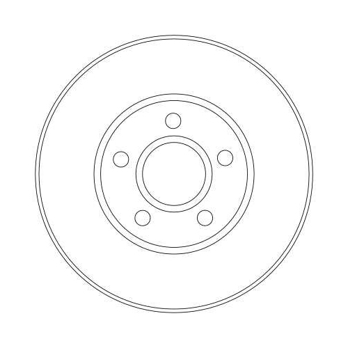 TRW Bremsscheibe DF4277