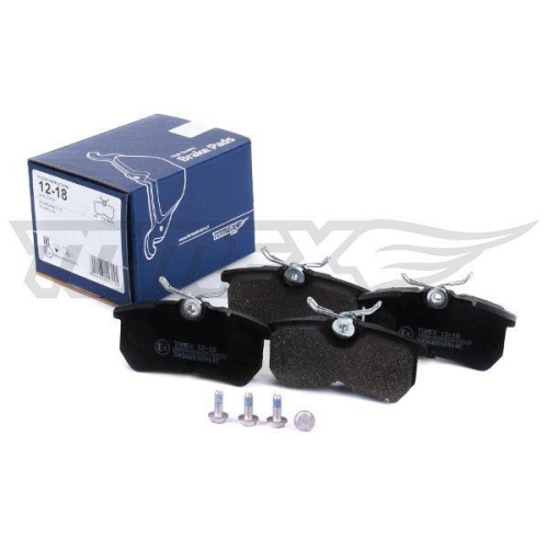 TOMEX Brakes Bremsbelagsatz, Scheibenbremse TX 12-18