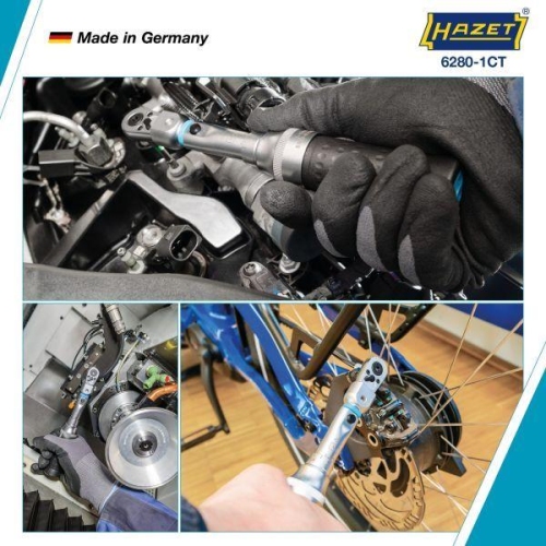 HAZET Drehmomentschl&uuml;ssel 2 - 10 Nm 9 x 12 mm 6280-1CT