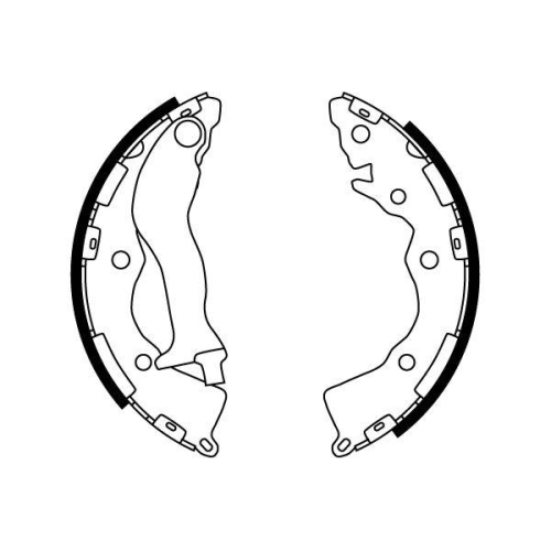 TRW Bremsbackensatz GS8766