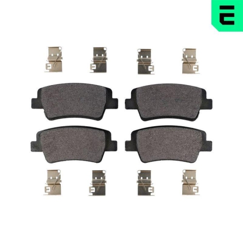 OPTIMAL Bremsbelagsatz, Scheibenbremse