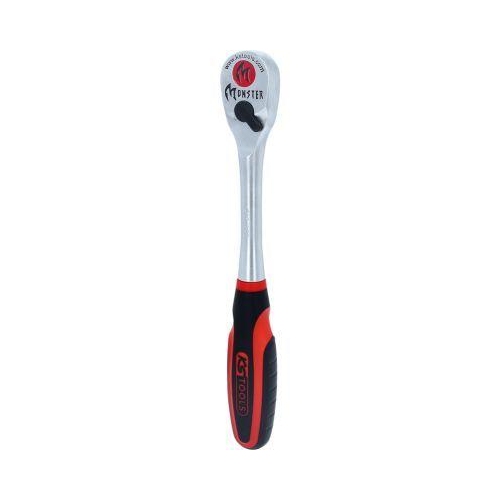 KS Tools 1/2 Zoll Chrom-Vandium-Stahl Umschaltknarre 275 mm 935.1290