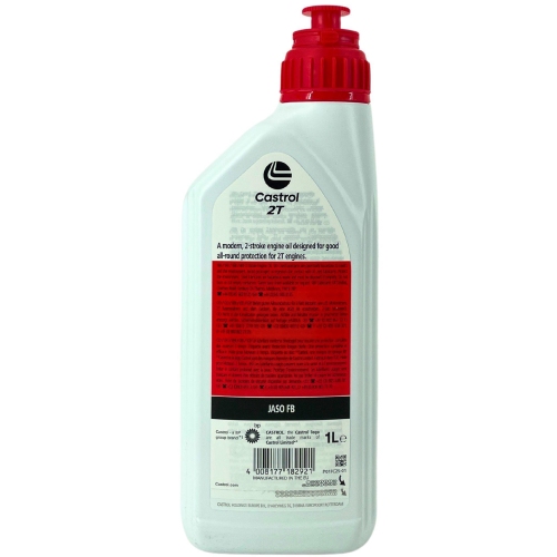 Motor&ouml;l Castrol 2T / 1 Liter Flasche Roller Motorrad JASO FB Zweitakt&ouml;l