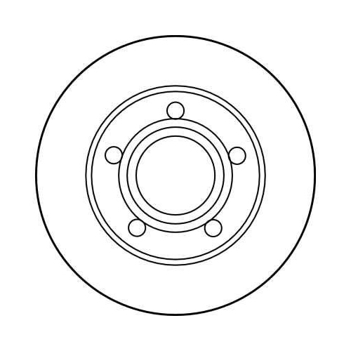 TRW Bremsscheibe DF1542