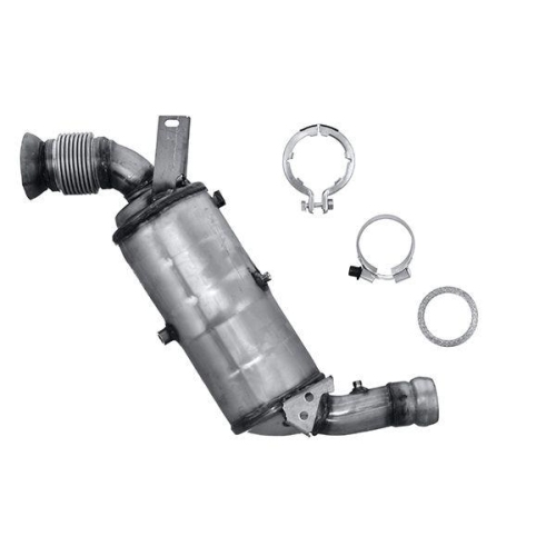 HELLA Ru&szlig;-/Partikelfilter, Abgasanlage Easy2Fit &ndash; PARTNERED with Faurecia 8LG 366 071-101