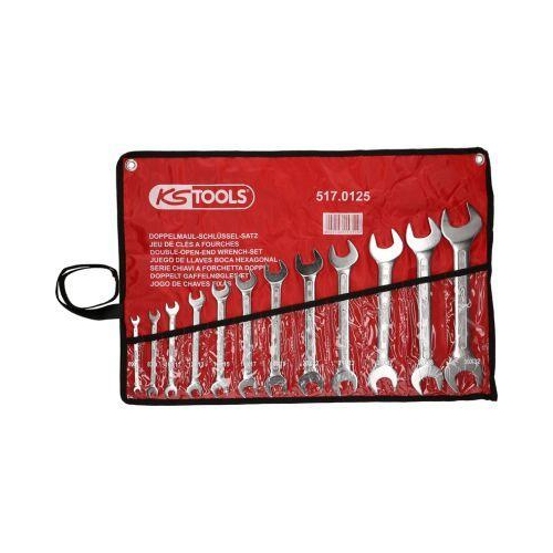 KS Tools Doppel-Maulschl&uuml;ssel-Satz, 12-tlg, 6x7-30x32mm 517.0125