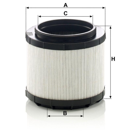 MANN-FILTER Filter, Arbeitshydraulik HD 15 003