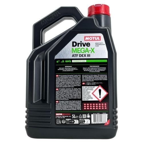 Automatik Getriebe&ouml;l MOTUL DRIVE MEGA-X ATF DEX III 5 Liter Dexron III 114410