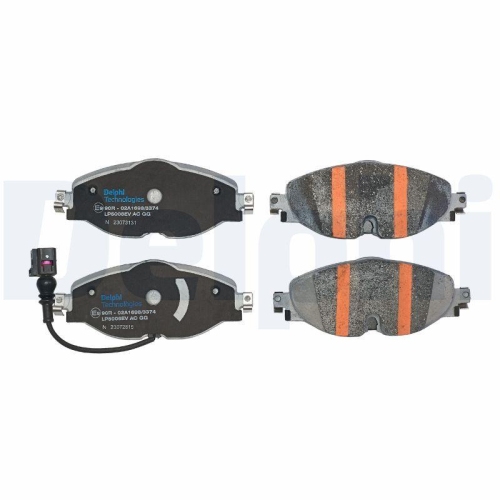 DELPHI Bremsbelagsatz, Scheibenbremse LP5006EV