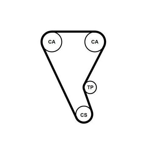 CONTINENTAL CTAM Zahnriemensatz CT1257K1